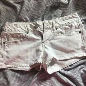 Size 5 White Jean Shorts